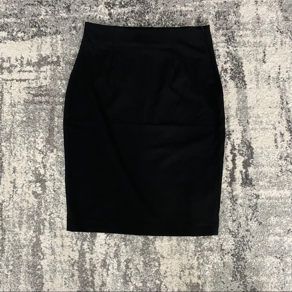 Larry Levine || black pencil skirt